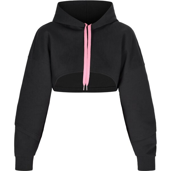 myMo ATHLSR Mikina Back To School svetloružová / čierna 65876374