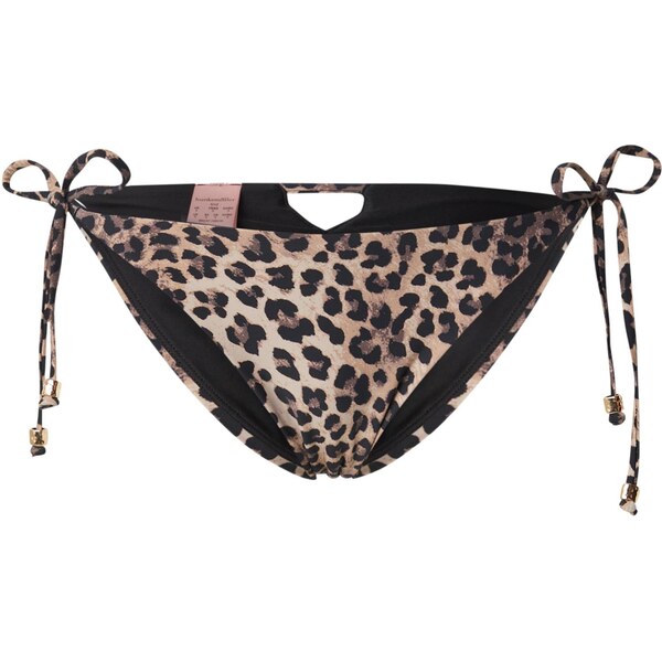 Hunkemöller Bikinové nohavičky Animalia kapučíno / tmavohnedá / čierna 66017882