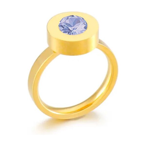 SWAROVSKI Elements Swarovski e. dámsky zlatý prsteň Shine Shot, 63969486