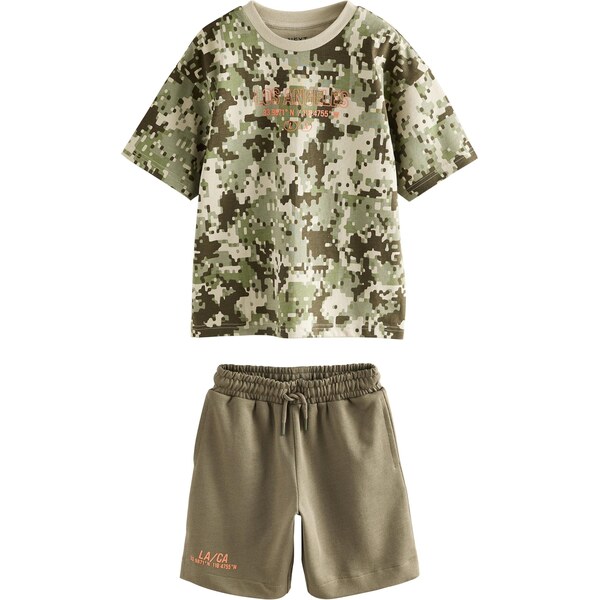 Next Set kaki / olivová / pastelovo zelená 64293763