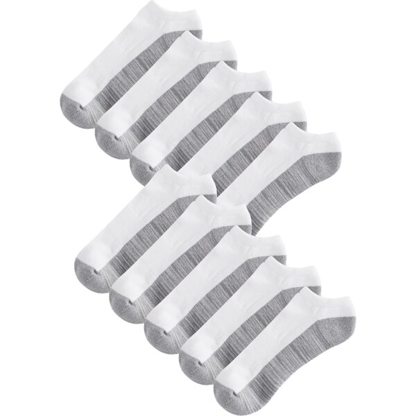 Next Ponožky sivá melírovaná / biela 63973669