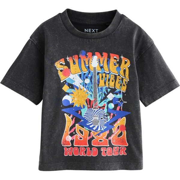 Next Tričko modrá / antracitová / oranžová / biela 64488258