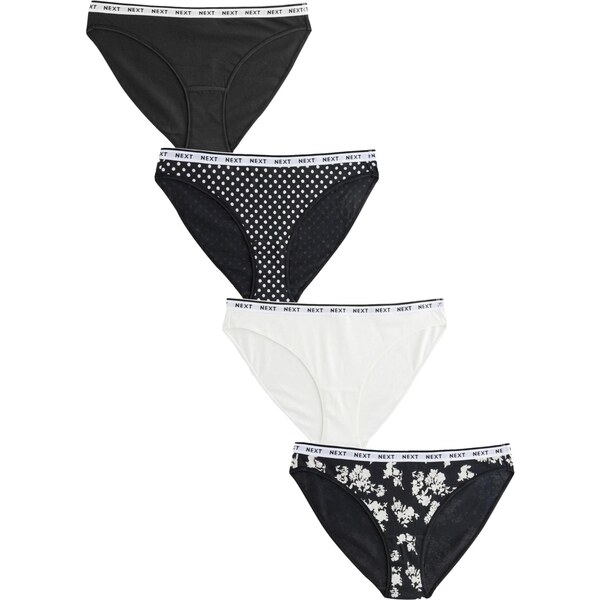 Next Nohavičky čierna / biela 65651800