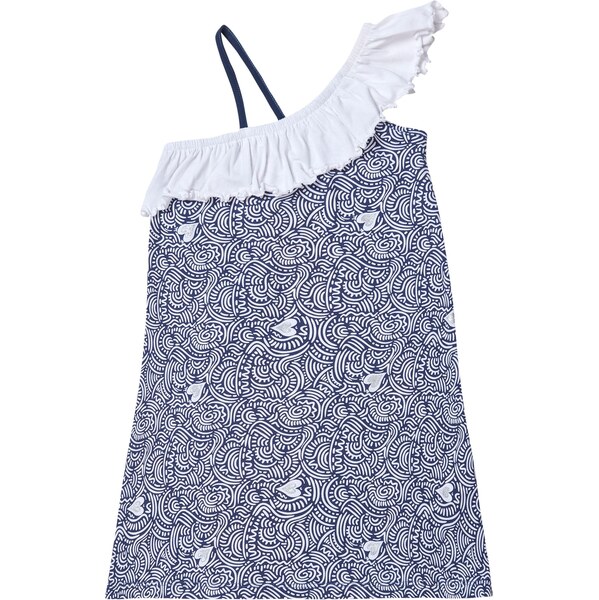 KOROSHI Šaty námornícka modrá / biela 65880393