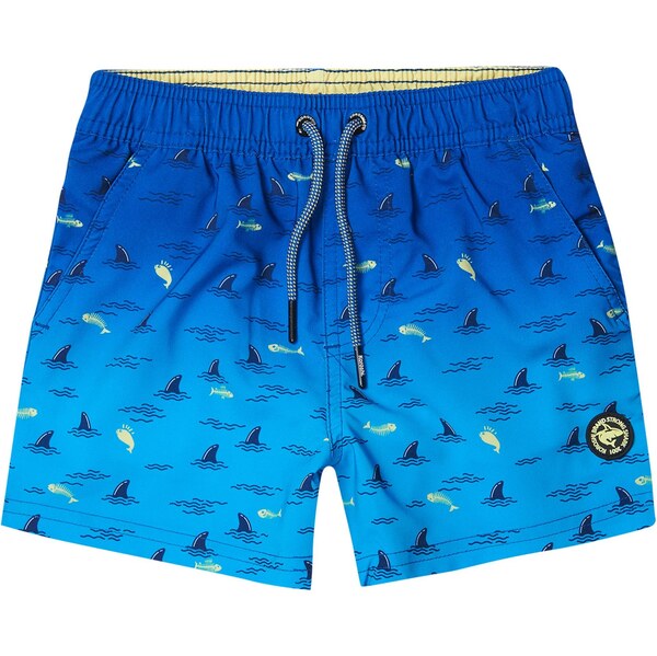 KOROSHI Plavecké šortky modrá / azúrová / biela 65880402