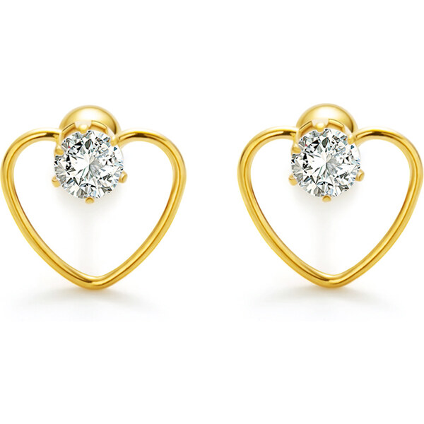 Dámske náušnice z chirurgickej ocele JULIA 43973758