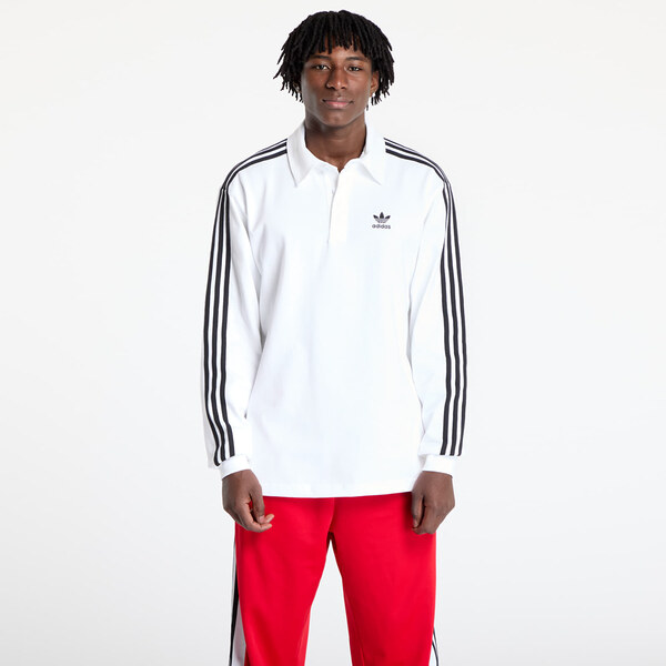 adidas Originals Tričko adidas Adicolor Rugby Polo Shirt White XL 63974258