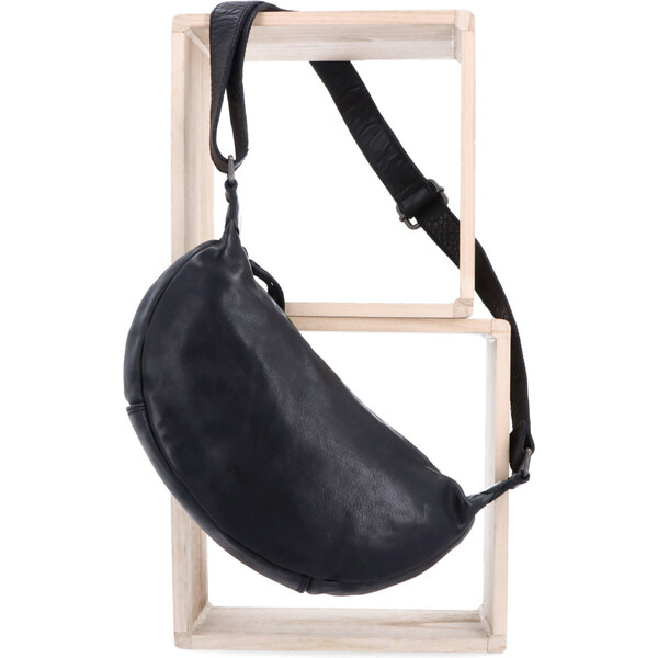 Kožená kabelka crossbody Noelia Bolger čierna NB 2411 C 64020946