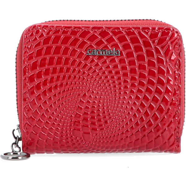 Dámska kožená peňaženka Carmelo červená 2129 Z CV 64020475