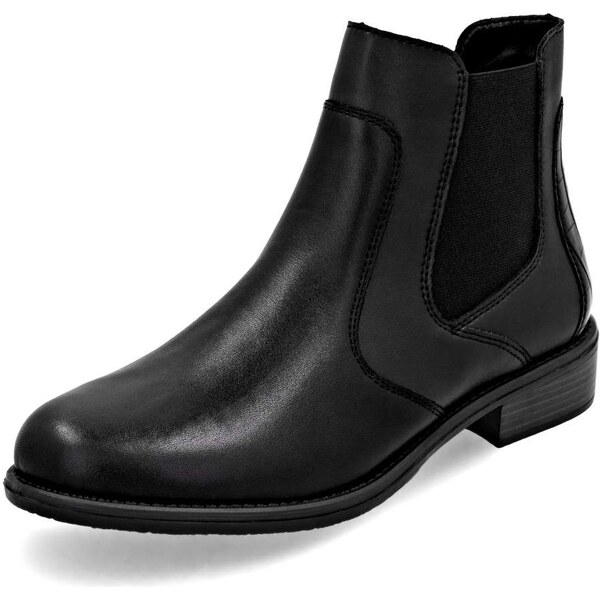 RIEKER Dámska členková obuv REMONTE D0F70-00 čierna W5 63978616