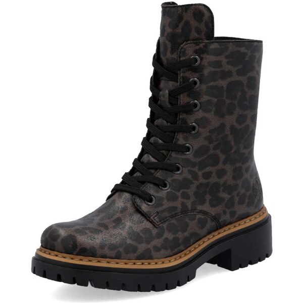 Dámska členková obuv RIEKER 72627-90 hnedá W5 63978629