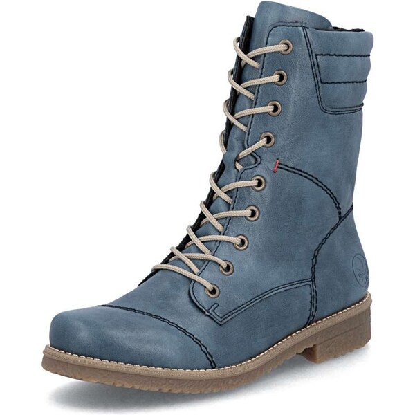 Dámska členková obuv RIEKER 73570-14 modrá W5 63978631