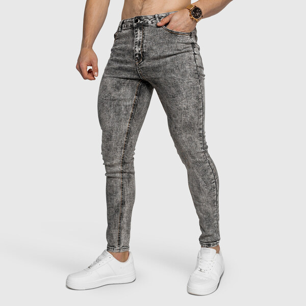 Strečové rifle Iron Aesthetics Dynamic, čierne 63981667