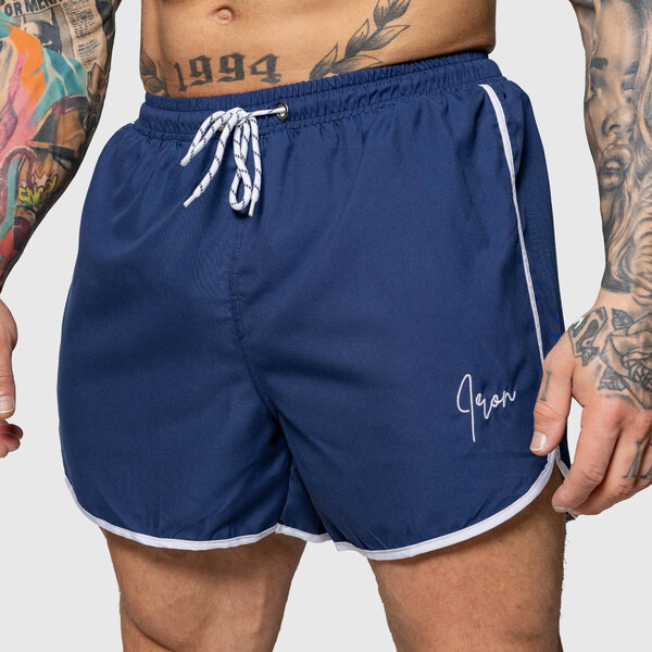 Pánske plavkové šortky Iron Aesthetics Lagoon, modré 63981694