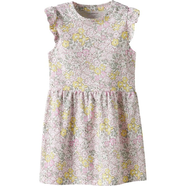 NAME IT Šaty NMFHaile svetložltá / svetlozelená / ružová / biela 63261987