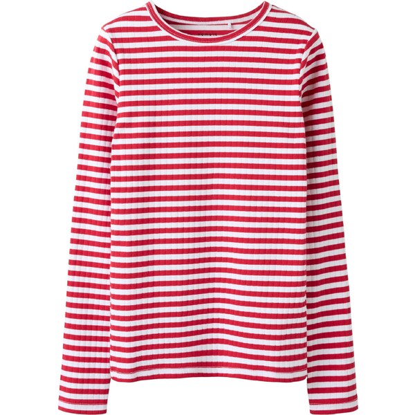 NAME IT Tričko Suraja malinová / biela 63148058