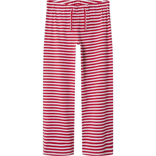 NAME IT Nohavice Suraja červená / šedobiela 61983871