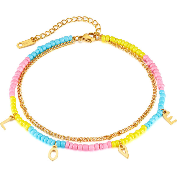 Náramok na nohu z chirurgickej ocele ROXHENSA 63989419