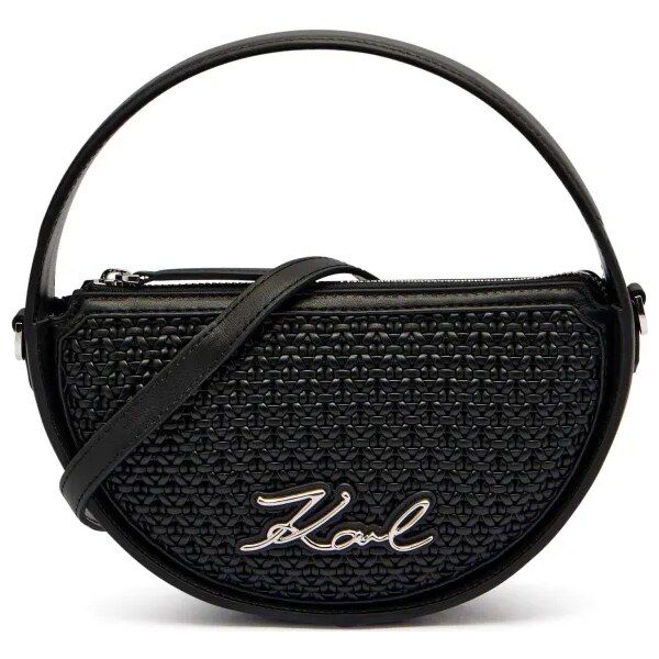 Karl Lagerfeld Kožená kabelka na rameno k/signature 63981241