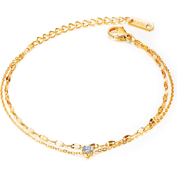 Náramok na nohu z chirurgickej ocele SALWA 63993665