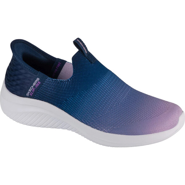 Modro-fialové dámske tenisky Skechers Slip-Ins Ultra Flex 3.0 - Beauty 64003605