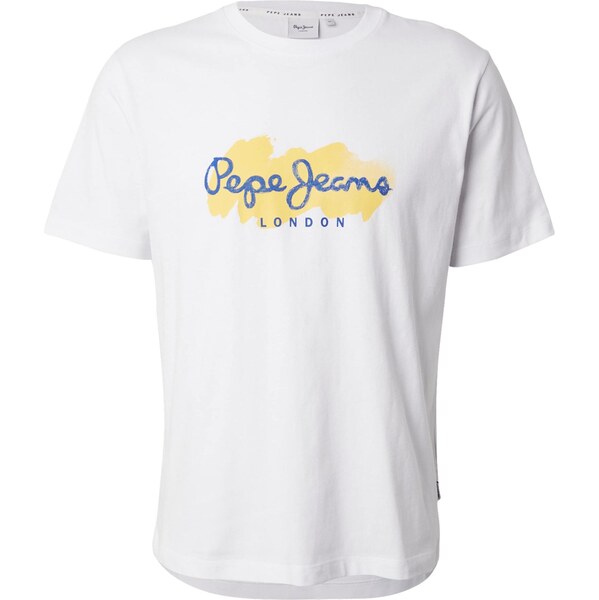 Pepe Jeans Tričko Milton tmavomodrá / žltá / biela 64008955