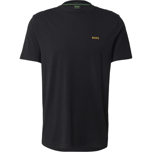 BOSS Tričko horčicová / zlatá žltá / čierna 64009195