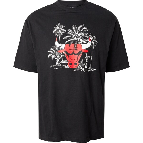 NEW ERA Tričko NBA PALM TREE CHIBUL červená / čierna / biela 64009374