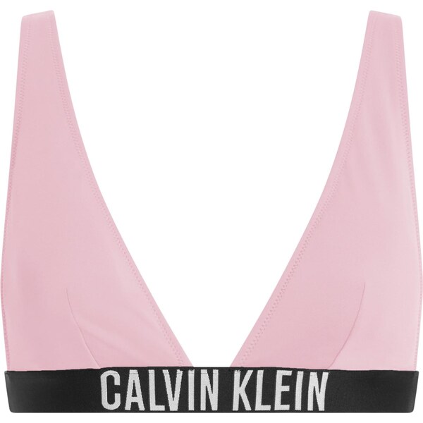 Calvin Klein Swimwear Bikinový top Intense Power pastelovo ružová / 64063245