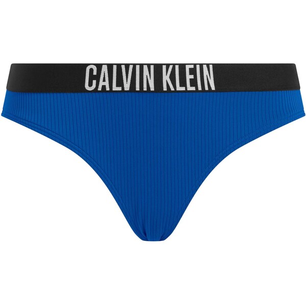 Calvin Klein Swimwear Bikinové nohavičky modrá / svetlosivá / čierna 64045550