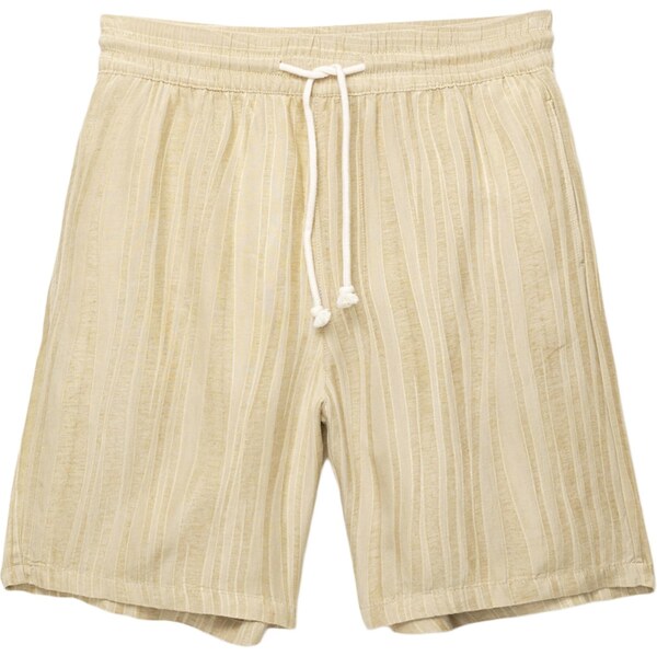 Pull&Bear Nohavice nebielená / kaki 64009193