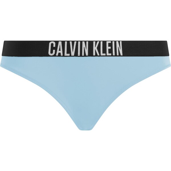 Calvin Klein Swimwear Bikinové nohavičky svetlomodrá / sivá / čierna 64045549