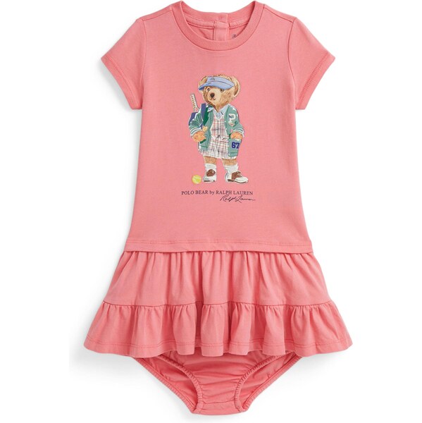 Polo Ralph Lauren Šaty svetlomodrá / svetlohnedá / zelená / pitaya 64528736