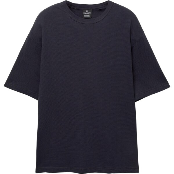 Pull&Bear Tričko námornícka modrá 64167212