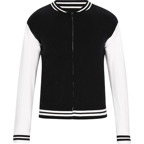 MO Kardigán čierna / biela 64333284