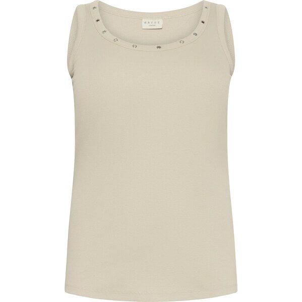 KAFFE CURVE Top KCcarina sivobéžová 65878737