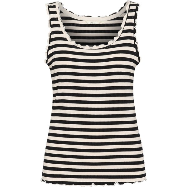 Cream Top CRRibba čierna / biela 64008902