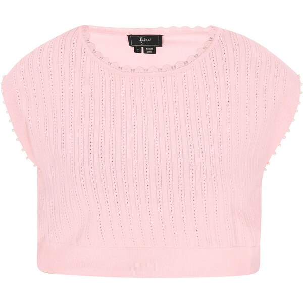 faina Vyšívaný top ružová 65876490
