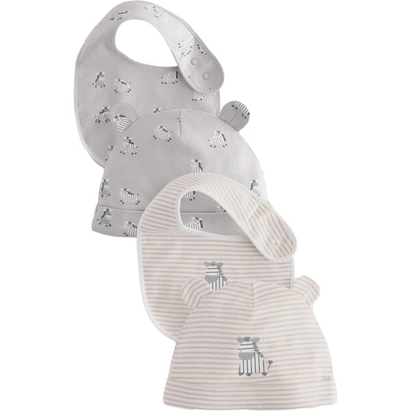 Next Klobúk béžová / sivá / tmavosivá / biela 65878064