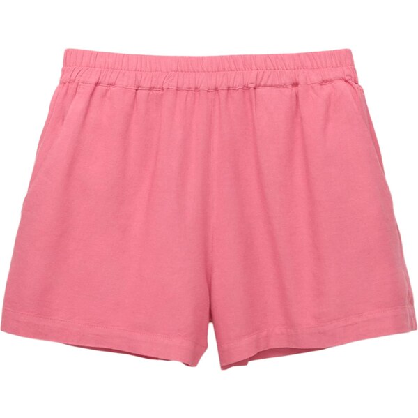 Pull&Bear Nohavice pastelovo červená 65880415