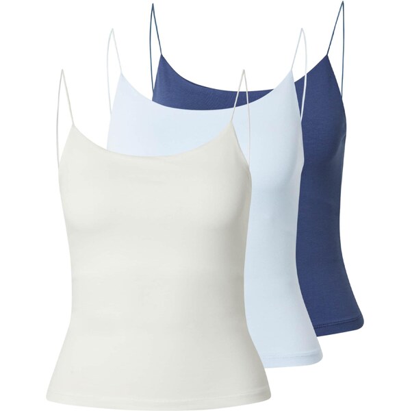 studioselect Top Lena nebesky modrá / tmavomodrá / biela 65880441