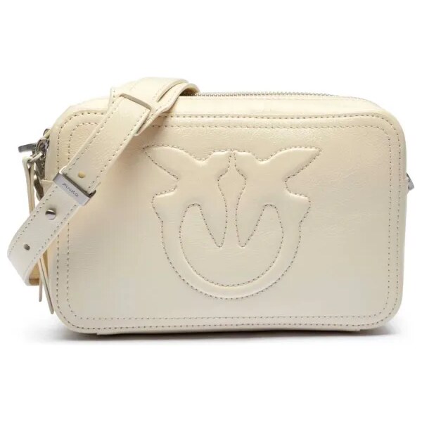 Pinko Kožená crossbody kabelka CARRIE 63999971