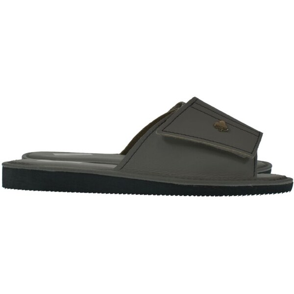 JOHN-C Dámske sivé papuče LUCIA 64013697