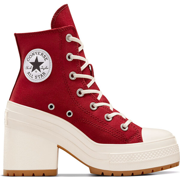 Converse Chuck 70 De Luxe Heel - Dámske - Tenisky Converse - Červené - 66360887