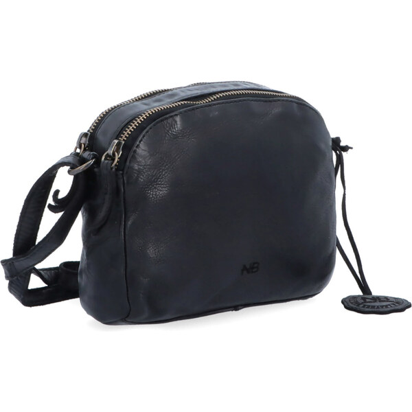 Kožená kabelka crossbody Noelia Bolger čierna NB 2408 C 64020938