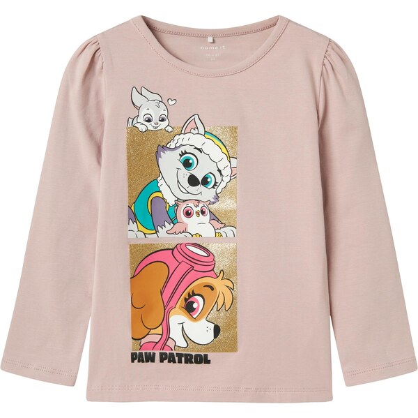 NAME IT Tričko NMFJOANA PAW zlatá / orgovánová / svetloružová / biela 64017922