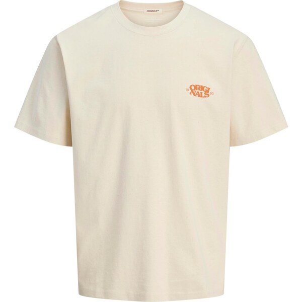 Jack & Jones Junior Tričko krémová / tmavooranžová 64019033