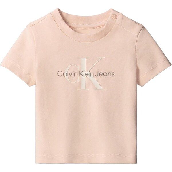 Calvin Klein Jeans Tričko béžová / antracitová / púdrová 64019077