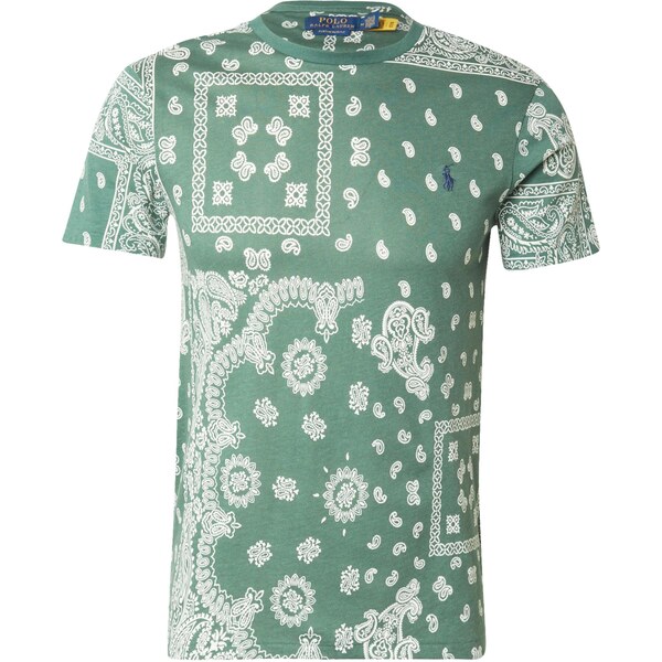 Polo Ralph Lauren Tričko jedľová / biela 64019157