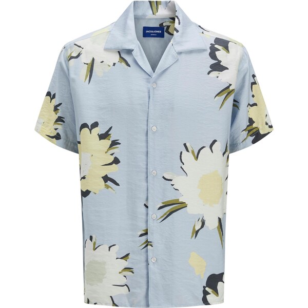 Jack & Jones Junior Košeľa piesková / námornícka modrá / svetlomodrá / 64019217